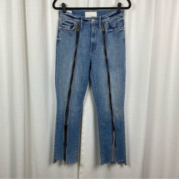 Mother Superior High Waisted Rascal Zip Step Fray in Misbeliever Sz.27 - Picture 6 of 16